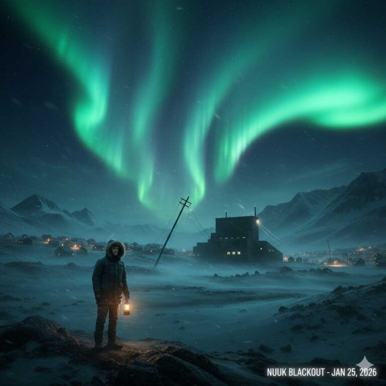 greenland power outage