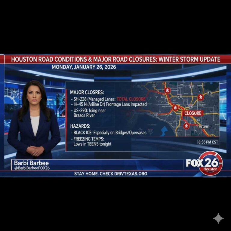 houston road condition