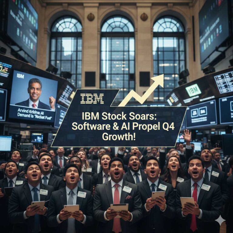 ibm stock news