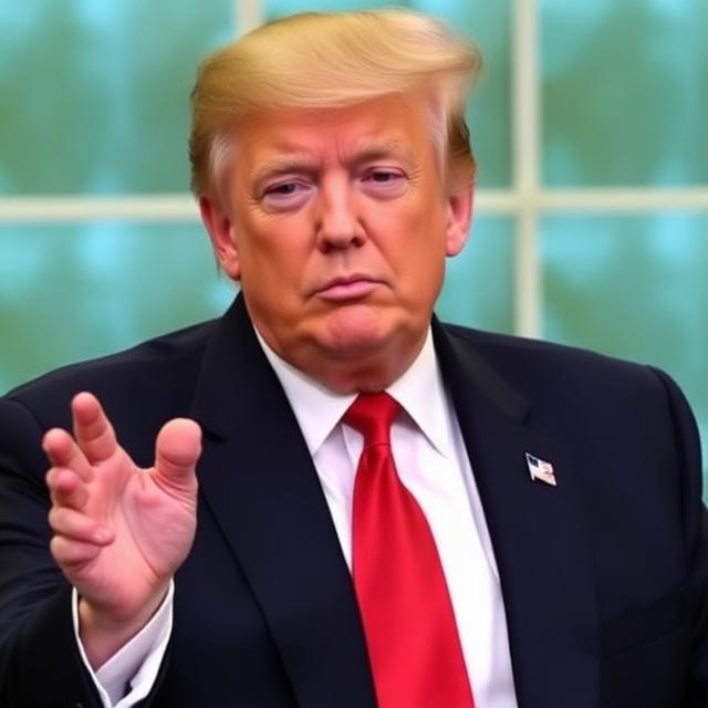 Donald Trump speaking at a political rally, emphasizing his legal battle against IRS tax leak allegations.