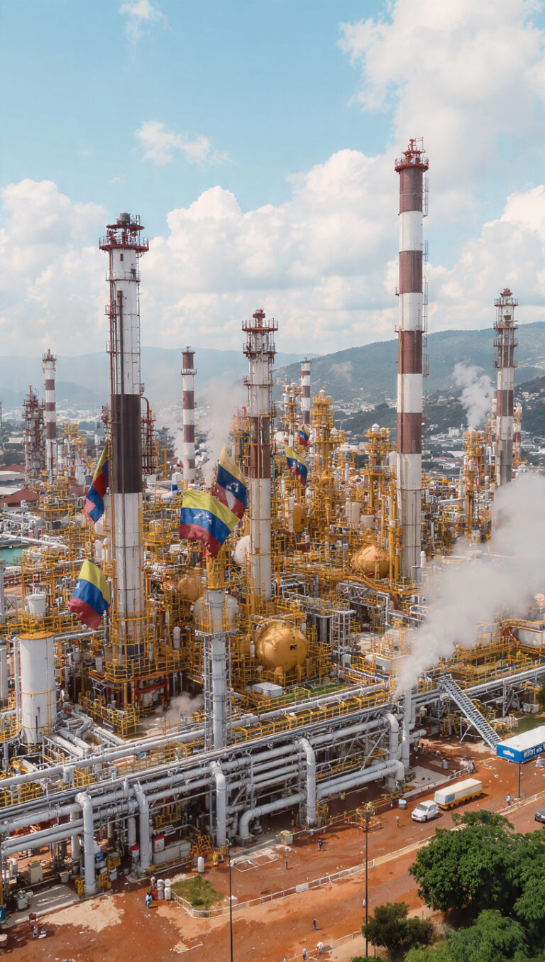picture trump venezuela oil industry up and