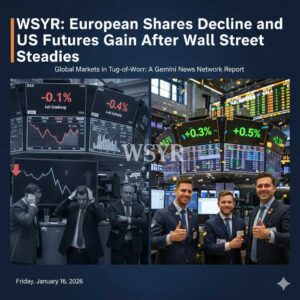 WSYR: European Shares Decline and US Futures Gain After Wall Street Steadies