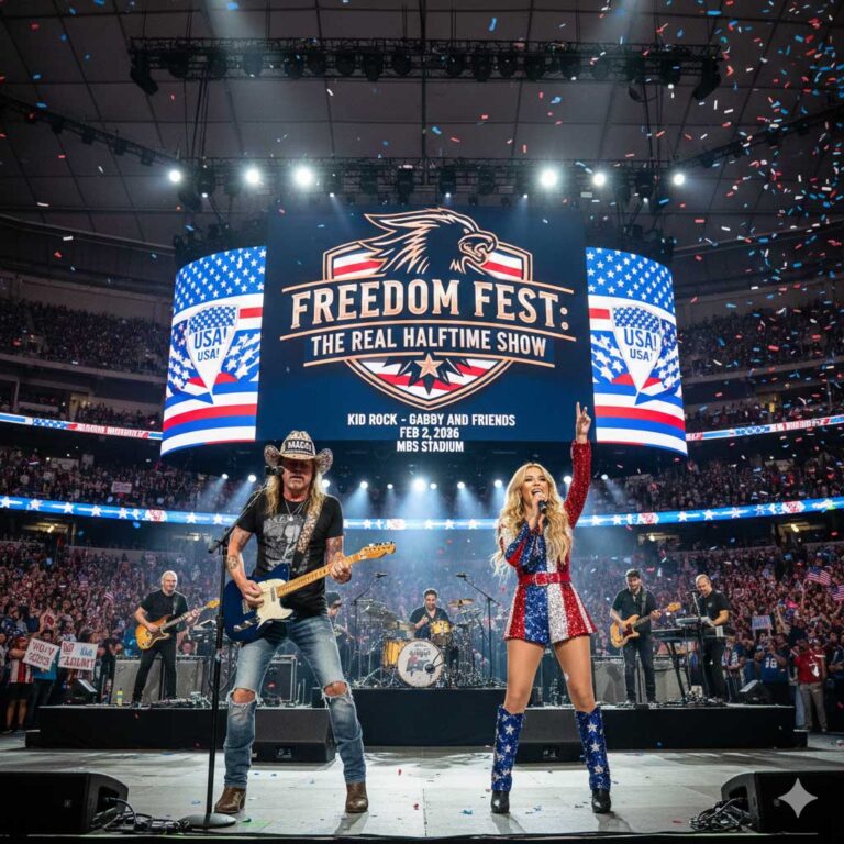 Kid RocK Gabby Barrett to C