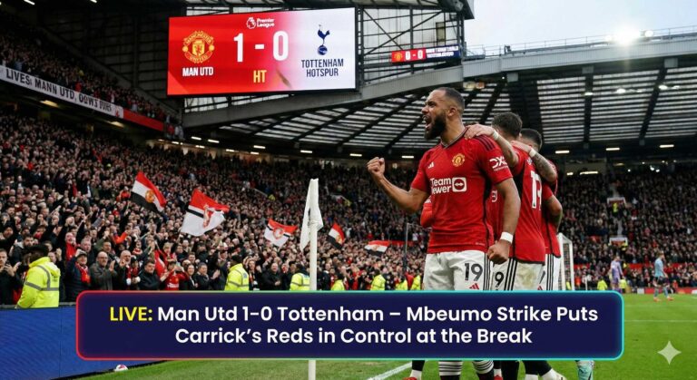Man Utd 1 0 Tottenham scaled