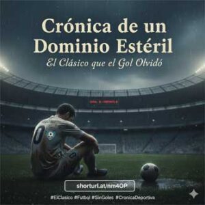 Crónica de un Dominio Estéril: El Clásico que el Gol Olvidó