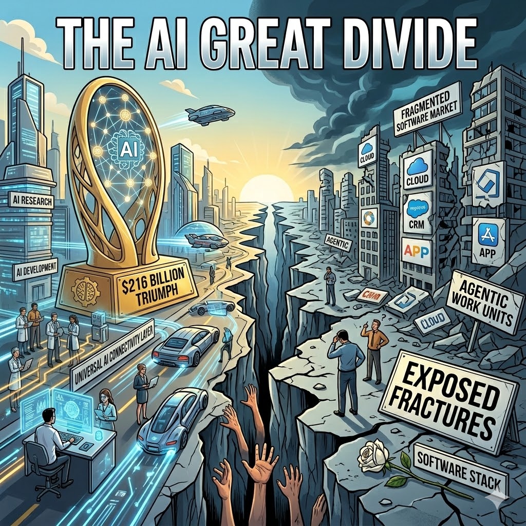The AI Great Divide Nvidia 216 Billion Triumph Exposes a Fractured Software