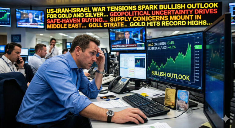 US-Iran-Israel War Tensions Spark Bullish Outlook for Gold and Silver