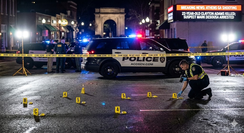 22-Year-Old Clayton Adams Killed in Athens GA Shooting: Police Arrest Jefferson Man Following Deadly Downtown Triple Shooting 1 22 Year Old Clayton Adams Killed in Athens GA Shooting