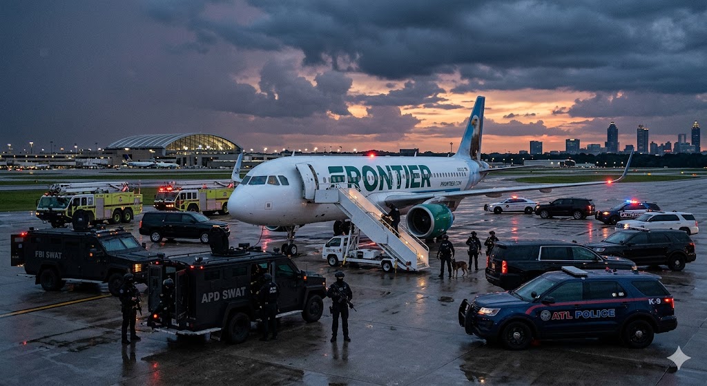 Bomb Threat Frontier Airlines