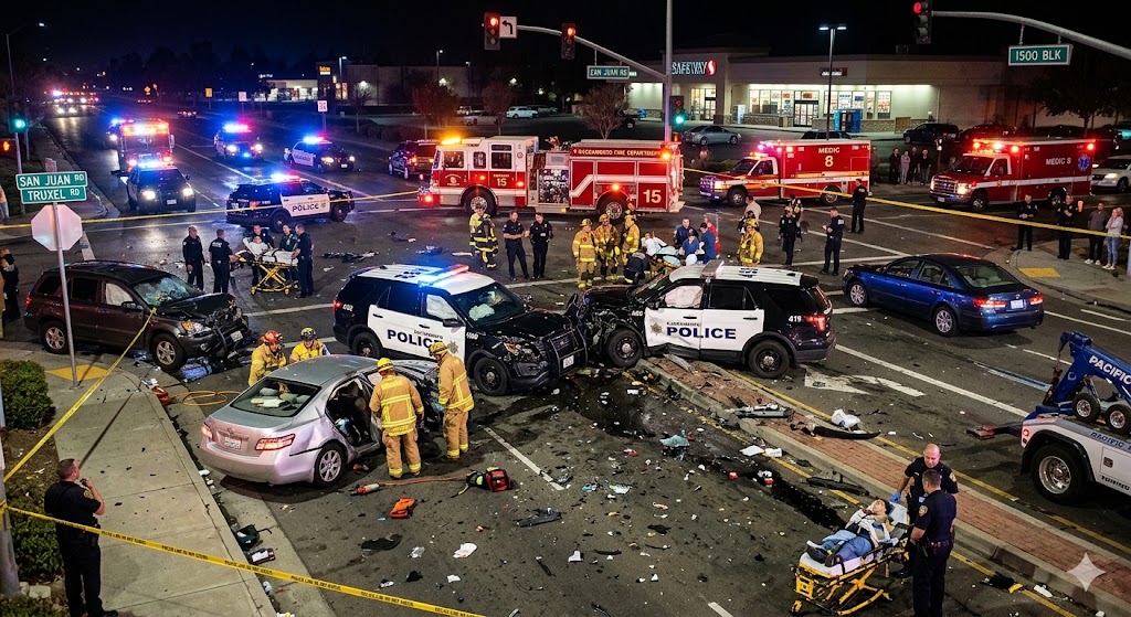 Critical Collision in South Natomas