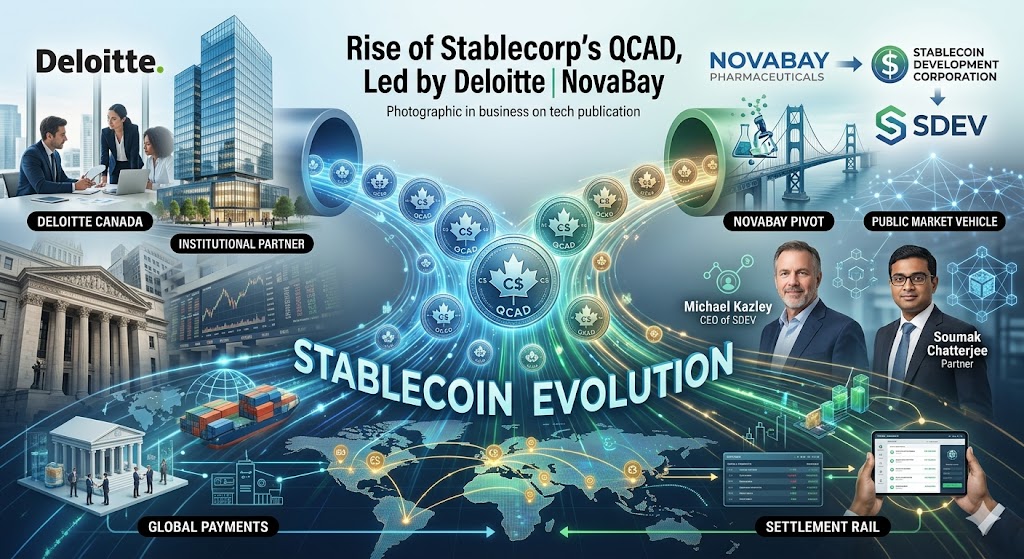Deloitte NovaBay Lead the Charge Stablecoin Evolution and the Rise of Stablecorp QCAD