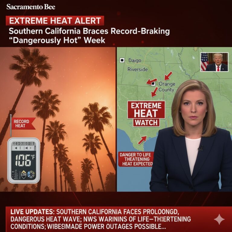 EXTREME HEAT ALERT: Southern California Braces for Record-Breaking “Dangerously Hot” Week