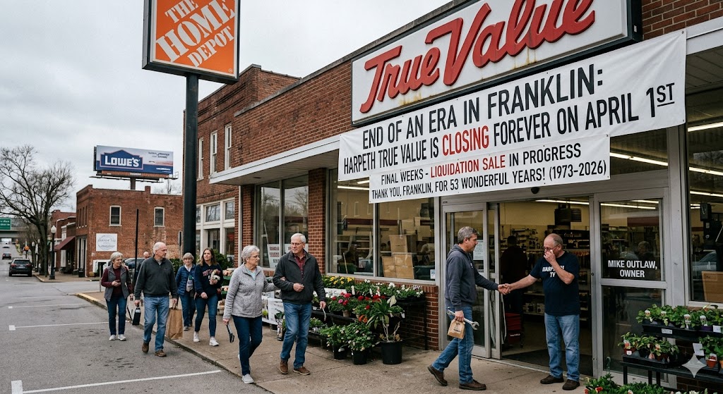 End of an Era in Franklin Harpeth True Value to Close After 53 Years as Big Box Giants Dominate