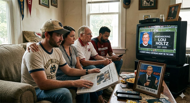 Lou Holtz, Coaching Legend Who Led Notre Dame to Title, Dies at 89
