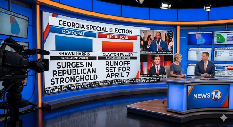 GEORGIA SPECIAL ELECTION: Shawn Harris Surges in Republican Stronghold as Runoff Set for April 7