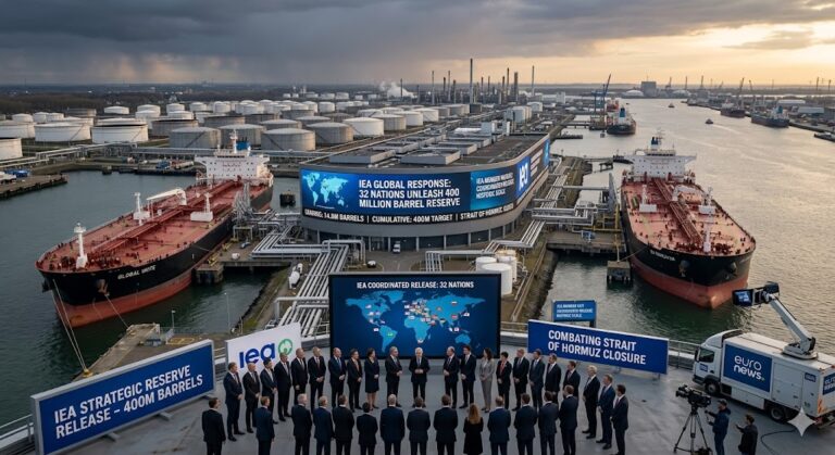IEA Global Response: 32 Nations Unleash Historic 400 Million Barrel Oil Reserve to Combat Strait of Hormuz Closure