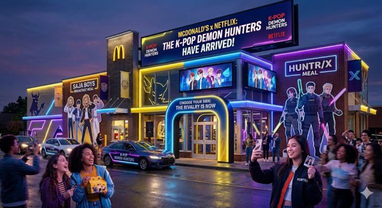 McDonalds x Netflix: The K-Pop Demon Hunters Have Arrived!