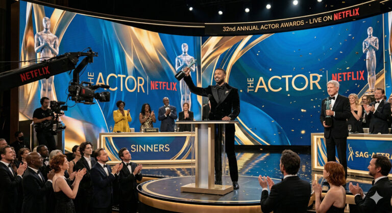 A New Era for ‘The Actor’: Michael B. Jordan and ‘Sinners’ Sweep 2026 Actor Awards as Harrison Ford Receives Icon Status