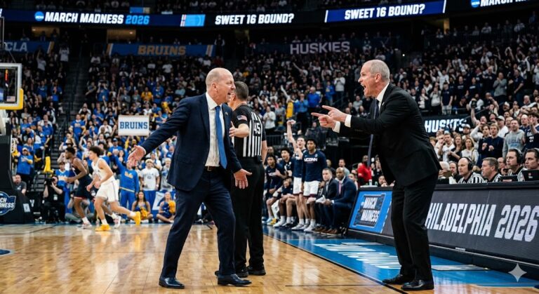 Mick Cronin and Dan Hurley: A Sideline Firestorm as UCLA and UConn Clash in the NCAA Tournament