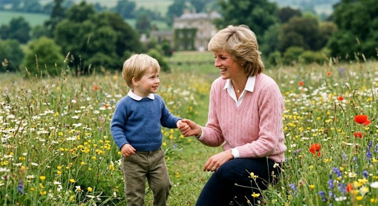 Royal Remembrance: Prince William Shares Unseen Childhood Portrait of Princess Diana for U.K. Mother’s Day Gifting and Tributes