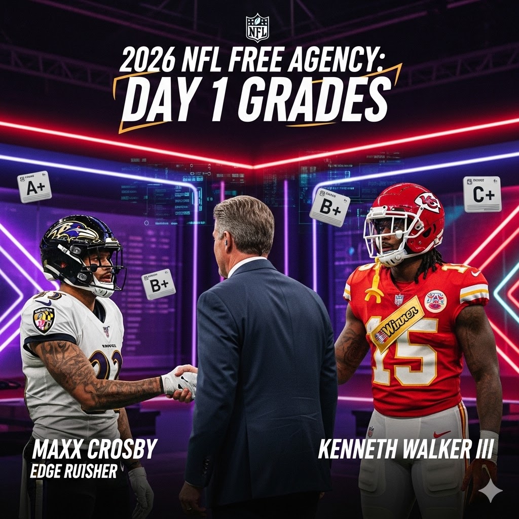 NFL Free Agency 2026 day 1