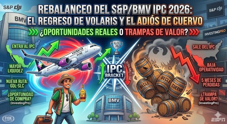 Rebalanceo del S&P/BMV IPC 2026: El Regreso de Volaris y el Adiós de Cuervo — ¿Oportunidades Reales o Trampas de Valor?