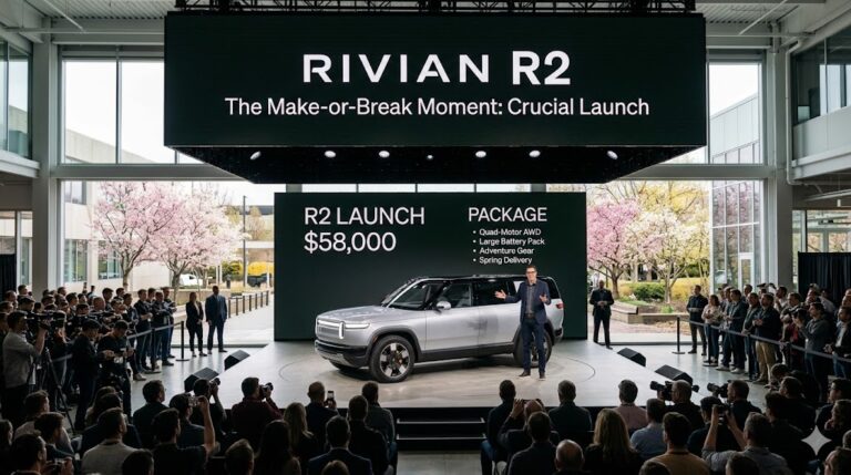 The Make-or-Break Moment: Rivian Set to Launch Crucial R2 EV with $58,000 ‘Launch Package’ this Spring