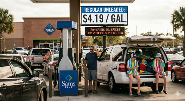 WILL GAS PRICES CANCEL SPRING BREAK? SEE FLORIDA’S LATEST AT THE PUMP