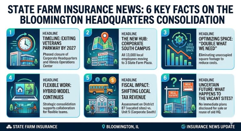 State Farm Insurance: Consolidating 13,000 Workers in Bloomington