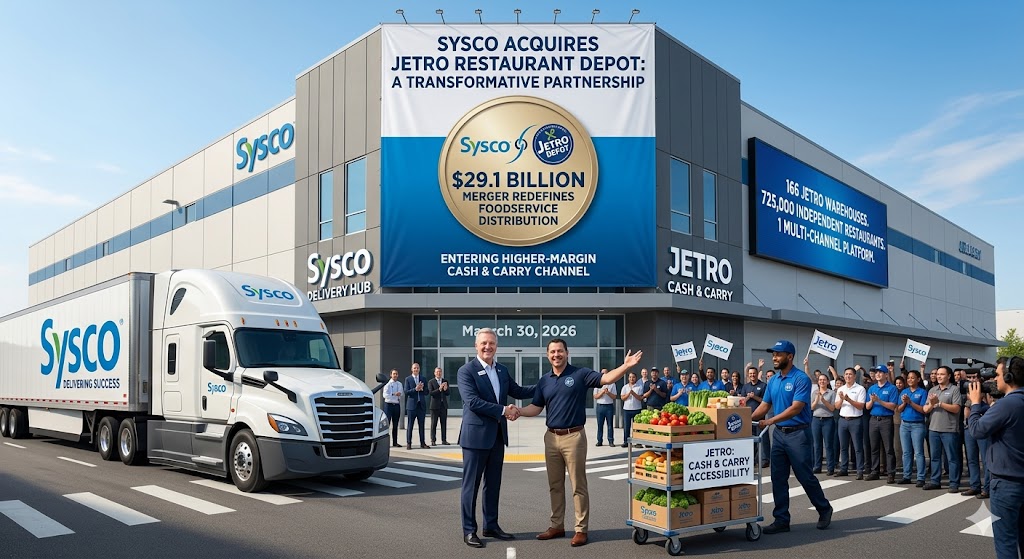 Sysco Redefines Foodservice with 29.1 Billion Acquisition of Jetro Restaurant Depot