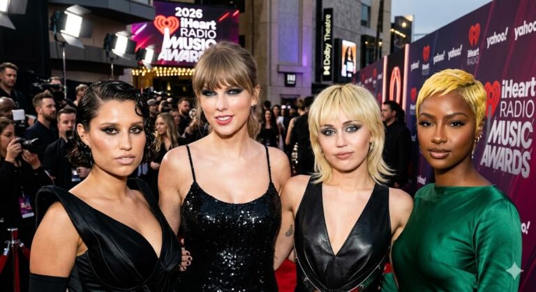 Taylor Swift Leads the Glamour: Best Hair and Makeup at the 2026 iHeartRadio Music Awards: Miley Cyrus, Taylor Swift, Raye and More