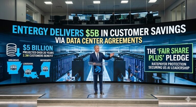 How Entergy is Using AI Data Centers to Cut Your Electric Bill by Billions