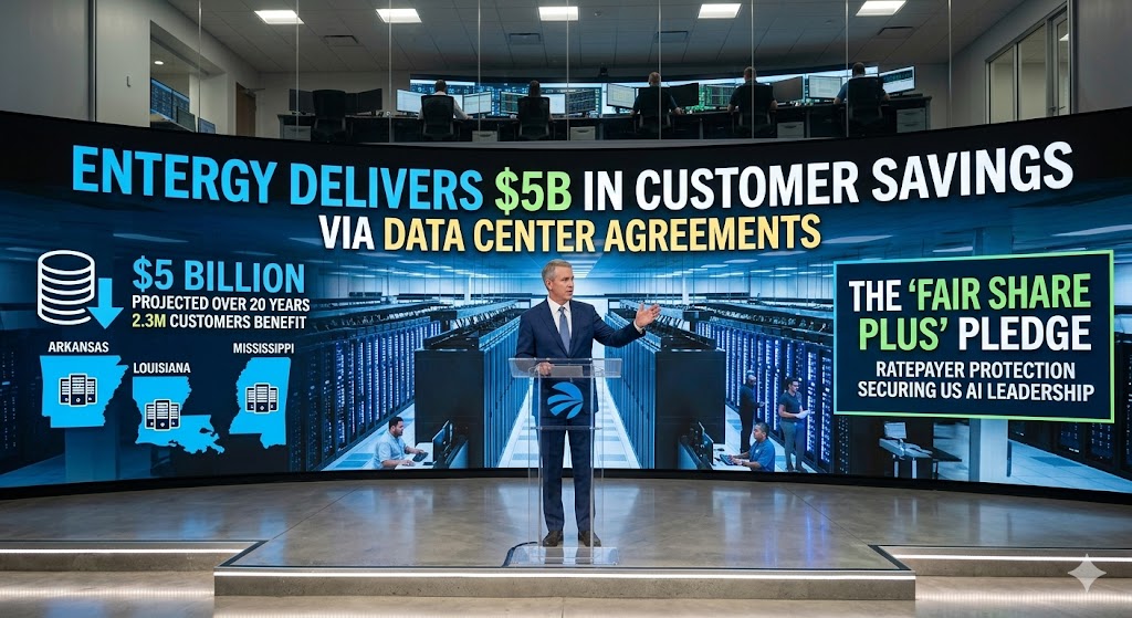 How Entergy is Using AI Data Centers to Cut Your Electric Bill by Billions
