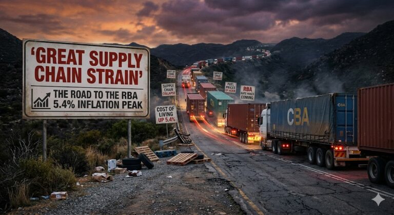 The Great Supply Chain Strain: Why Australia’s Inflation Could Peak at 5.4% by June