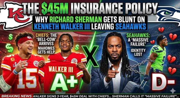 The $45M Insurance Policy: Why Richard Sherman Gets Blunt on Kenneth Walker III Leaving Seahawks