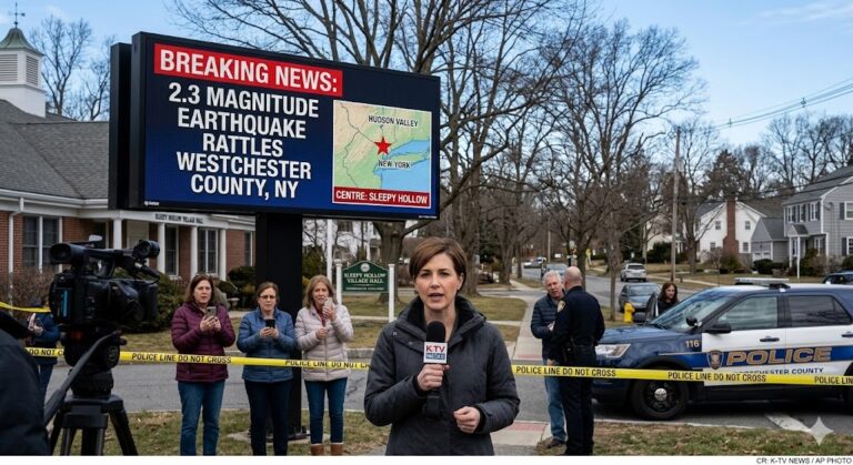 2.3 Magnitude Earthquake Rattles Sleepy Hollow and Westchester County