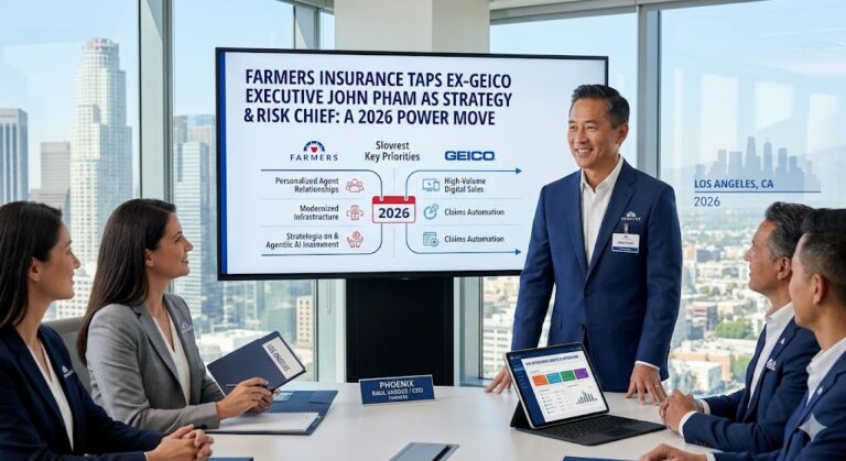 Farmers Insurance Taps Ex-GEICO Executive John Pham as Strategy & Risk Chief: A 2026 Power Move
