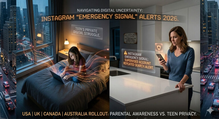 Instagram Launches “Emergency Signal” Alerts: Parents to be Notified if Teens Repeatedly Search for Self-Harm Content
