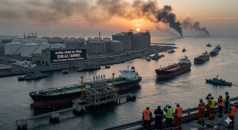 Crude Oil Shatters $100 Ceiling: Global Markets Shudder as Iran Conflict Escalates
