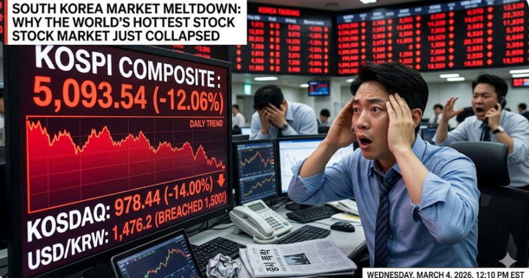 South Korea’s Market Meltdown: Why the World’s Hottest Stock Market Just Collapsed