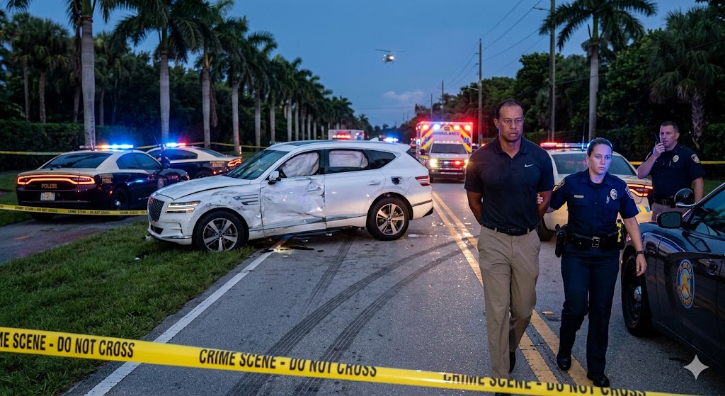 tiger woods crash USA breaking health news