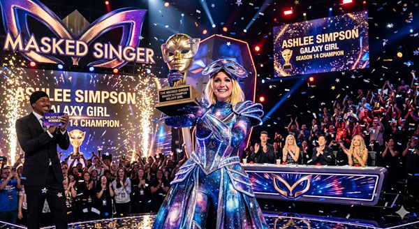 A POP ICON ASCENDS: Ashlee Simpson Crowned Champion of ‘The Masked Singer’ 2026 as Galaxy Girl