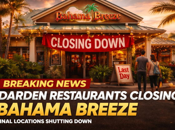 Darden Restaurants Closing Bahama Breeze 1