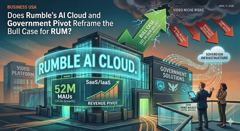 Does Rumble’s AI Cloud and Government Pivot Reframe the Bull Case for RUM