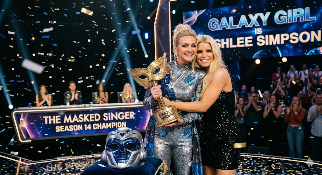 Jessica Simpson Joins Sister Ashlee Simpson as Galaxy Girl Wins ‘The Masked Singer’ Season 14