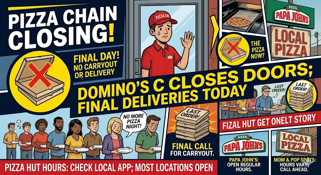 Pizza Chain Closing on Easter 2026: What’s Open and What’s Not 4 Pizza Chain Closing on Easter 2026: What’s Open and What’s Not