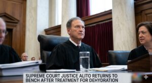 Supreme Court Justice Samuel Alito Treated for Dehydration, Returns to Bench Days Later Amid Ongoing Legal Debates 3 Supreme Court Justice Samuel Alito Treated for Dehydration, Returns to Bench Days Later Amid Ongoing Legal Debates