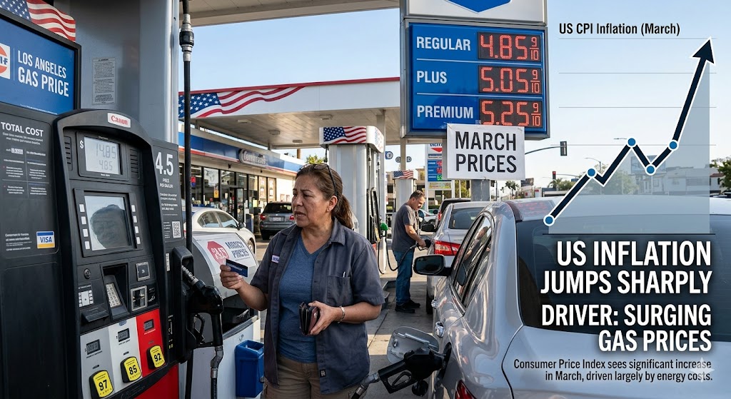 US Inflation Jumps Sharply