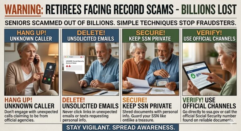 social security warning retirees scams Seniors