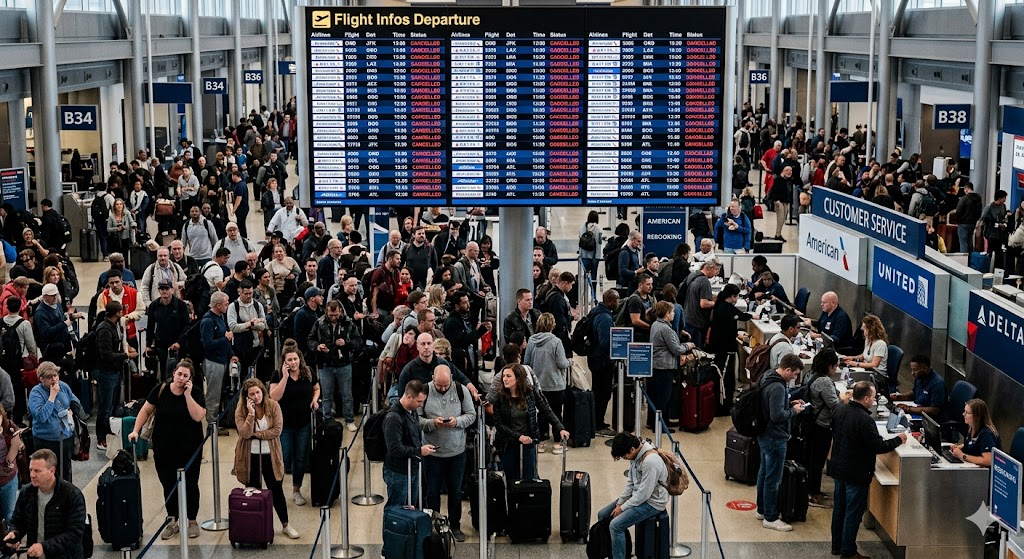 U.S. Airline Cancellations Surge in 2026: A Perfect Storm Disrupts Millions of Travelers 1 u.s. airline flight cancellations